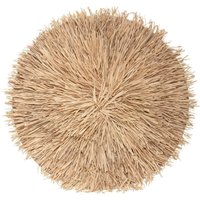 Atmosphera - Wanddeko Hacienda - Bast d. 60 cm Beige von ATMOSPHERA