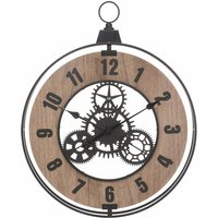Wanduhr mit sichtbarem Uhrwerk, ø 57 cm Wanduhr mit sichtbarem Uhrwerk, ø 57 cm von ATMOSPHERA