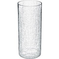 Atmosphera - Zylindervase - Craquelé-Glas - H30 cm Transparent von ATMOSPHERA