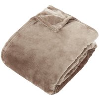 Atmosphera - Plaid Flanell Ollis beige Leinen 260x240cm créateur d'intérieur Atmosphera - Plaid Flanell Ollis beige Leinen 260x240cm créateur d'intérieur von ATMOSPHERA