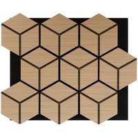 Deko-Wandpaneel Clint beige 56x69cm - Atmosphera créateur d'intérieur von ATMOSPHERA