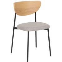 Atmosphera - satz von 2 Bürostühlen Jaisa grau créateur d'intérieur von ATMOSPHERA