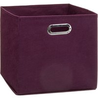 Aufbewahrungsbox 31 x 31 x 31 cm Atmosphera - Bordeaux - Bordeaux von ATMOSPHERA