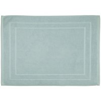 Badematte - Baumwolle - hellblau - 50x70cm - 50x70 cm Atmosphera Hellblau von ATMOSPHERA