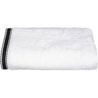 Duschtuch Joia - Baumwolle 550 g/m² - weiß 70x130 cm - Atmosphera - Weiß von ATMOSPHERA