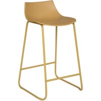 Atmosphera Créateur D'intérieur - Barhocker Otac Metall - ockergelb von ATMOSPHERA