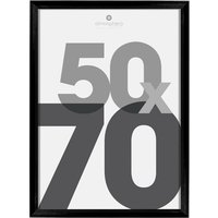 Atmosphera - Fotorahmen Lise - Glas - schwarz - 50x70 cm créateur d'intérieur von ATMOSPHERA