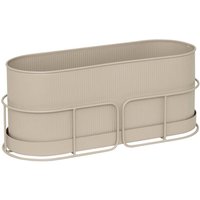 Blumenkasten Aze Leinen L 47cm - Atmosphera créateur d'intérieur von ATMOSPHERA