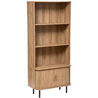 Bücherregal 2-türig Colva - natur Atmosphera Beige von ATMOSPHERA