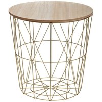 Atmosphera Créateur D'intérieur - Couchtisch Kumi gold d 40 cm Atmosphera Créateur D'intérieur - Couchtisch Kumi gold d 40 cm von ATMOSPHERA