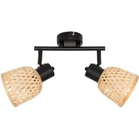 Atmosphera - Wand-Deckenleuchte Lio beige 28x17cm créateur d'intérieur von ATMOSPHERA