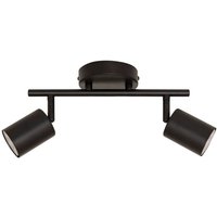 Deckenleuchte 2 Wandleuchten Vico aus schwarzem Metall L25,5cm - Atmosphera créateur d'intérieur Deckenleuchte 2 Wandleuchten Vico aus schwarzem Metall L25,5cm - Atmosphera créateur d'intérieur von ATMOSPHERA