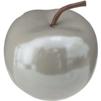 Deko-Apfel Keramik H10cm - Grau von ATMOSPHERA