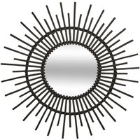 Atmosphera - Deko-Spiegel Rattan Durchmesser 76 cm Schwarz - Noir Atmosphera - Deko-Spiegel Rattan Durchmesser 76 cm Schwarz - Noir von ATMOSPHERA