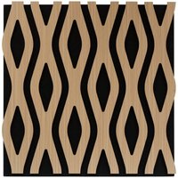 Deko-Wandpaneel Clint beige 61x61cm - Atmosphera créateur d'intérieur von ATMOSPHERA