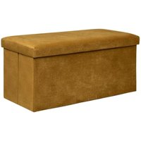 Atmosphera - Doppelter Truhenhocker Lilou Samt - 76x38 cm créateur d'intérieur Atmosphera - Doppelter Truhenhocker Lilou Samt - 76x38 cm créateur d'intérieur von ATMOSPHERA