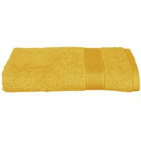 Atmosphera - Duschtuch Essentiel - Baumwolle 450 g/m² - senfgelb 70 × 130 cm Gelb von ATMOSPHERA