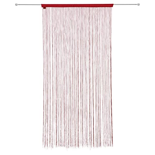 Atmosphera - Drahtvorhang - rot - 90x200 cm - Rot Atmosphera - Drahtvorhang - rot - 90x200 cm - Rot von ATMOSPHERA CREATEUR D'INTERIEUR