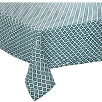 Atmosphera - Fleckabweisende Tischdecke Tikal - blau - 140x240 cm créateur d'intérieur von ATMOSPHERA