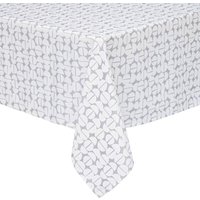 Fleckenschutz-Tischdecke Yahto Beige 140x240cm - Atmosphera créateur d'intérieur von ATMOSPHERA