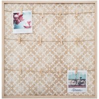 Fotohalter Telma aus Holz und Seil 48x48cm - Model 2 Fotohalter Telma aus Holz und Seil 48x48cm - Model 2 von ATMOSPHERA