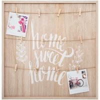 Fotohalter Telma aus Holz und Seil 48x48cm - Zuhause von ATMOSPHERA