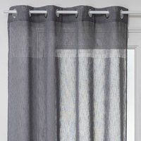 Gardine - grau - 140x240 cm Atmosphera créateur d'intérieur von ATMOSPHERA