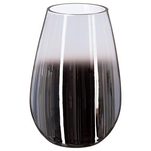 Atmosphera - Gewölbte Vase - Glas - H23 cm - Mehrfarbig von ATMOSPHERA CREATEUR D'INTERIEUR