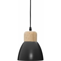 Deckenleuchte schwarz ø15x19cm e14 Glühbirne nicht enthalten von ATMOSPHERA
