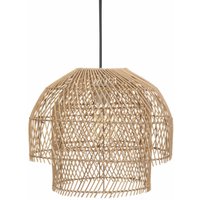 Atmosphera - Hängeleuchte kery, Rattan, ø 38 cm von ATMOSPHERA