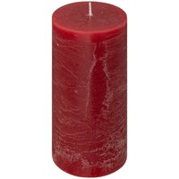 Atmosphera - Kerze rustikal - rot - 445g créateur d'intérieur von ATMOSPHERA