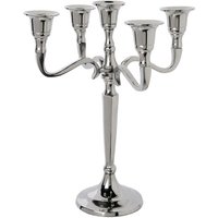 Kerzenhalter 5 Köpfe - Metall - Silber - H27 cm - Atmosphera créateur d'intérieur Kerzenhalter 5 Köpfe - Metall - Silber - H27 cm - Atmosphera créateur d'intérieur von ATMOSPHERA