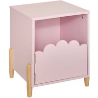 Kinder-Nachttisch Douceur rosa 35,5x40cm - Atmosphera créateur d'intérieur von ATMOSPHERA