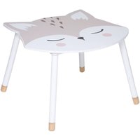 Atmosphera - Kindertisch fuchs, mit Beinen aus Kiefernholz, 43 cm von ATMOSPHERA