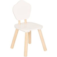 Kinderstühle Douceur weiß L23xp23xH47cm - Atmosphera créateur d'intérieur von ATMOSPHERA