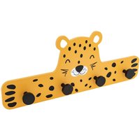 Kleiderhaken für das Kinderzimmer leopard, 4 Haken von ATMOSPHERA