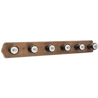Atmosphera - Hakenleiste mit Haken aus Keramik, 66 cm von ATMOSPHERA
