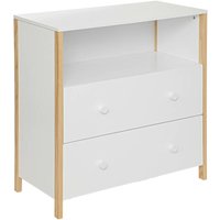 Kommode Kima Holz - weiß Atmosphera créateur d'intérieur von ATMOSPHERA