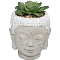 Kunstpflanze Buddha Zementtopf H13 -5cm - Model 3 - Model 3 von ATMOSPHERA