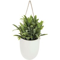 Atmosphera - Künstliche Pflanze zum Aufhängen Keramiktopf H20cm - Model 3 von ATMOSPHERA
