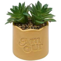 Künstliche Topfpflanze Cheri 13x10cm - Gelb Künstliche Topfpflanze Cheri 13x10cm - Gelb von ATMOSPHERA