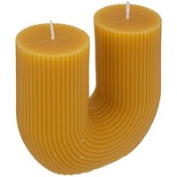 LED-Kerze Demi senfgelb - 400g - Atmosphera créateur d'intérieur von ATMOSPHERA