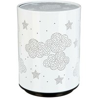 LED-Nachtlicht Kind Push Metall D8cm - Weiße wolke von ATMOSPHERA