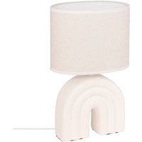 Atmosphera - Tischlampe Pilz Sektor Gabin weiß H32cm créateur d'intérieur von ATMOSPHERA