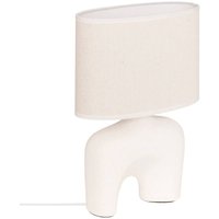 Atmosphera - Tischlampe Pilz Sektor Gaby weiß H31,5cm créateur d'intérieur von ATMOSPHERA