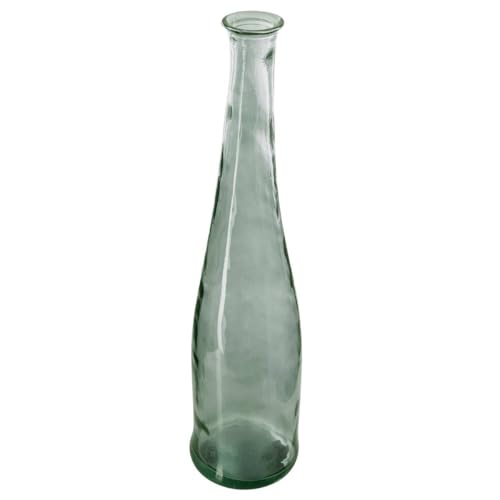 Atmosphera - Lange Vase - recyceltes Glas - khakigrün H 80 cm - Khaki von ATMOSPHERA CREATEUR D'INTERIEUR