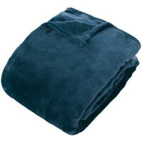 Plaid Flanell Ollis blau egéen 260x240cm - Atmosphera créateur d'intérieur Plaid Flanell Ollis blau egéen 260x240cm - Atmosphera créateur d'intérieur von ATMOSPHERA