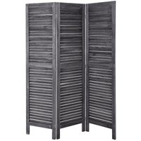 Atmosphera - Paravent Holz - grau h 170 cm créateur d'intérieur von ATMOSPHERA