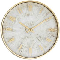 Atmosphera - Uhr Izzie Gold D30cm créateur d'intérieur von ATMOSPHERA