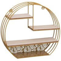Atmosphera - Wandregal aus goldfarbenem Metall créateur d'intérieur Atmosphera - Wandregal aus goldfarbenem Metall créateur d'intérieur von ATMOSPHERA